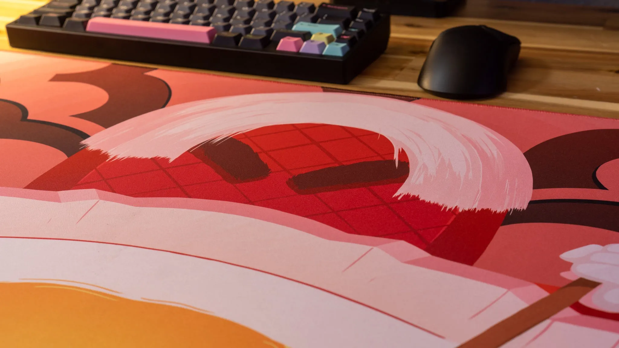 "Steak" Content Creator Collaboration Limited Edition Gaming XL Deskmats